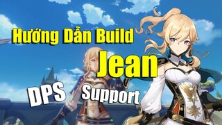 Hướng Dẫn Build Nhân Vật Jean - Kỵ Sĩ Bồ Công Anh (DPS + Support) [Genshin Impaact]