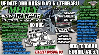 UPDATE OBB BUSSID V3.6.1 TERBARU SOUND MERCY OH1626 | GRAFIK HD REALISTIS | BUS SIMULATOR INDONESIA