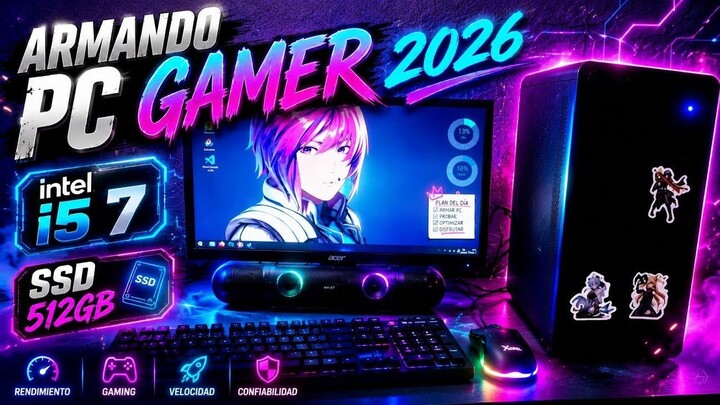 Armando una PC gamer de entrada 2026