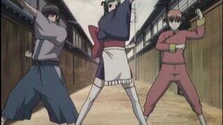 Gintama's famous scene: "Transformation"