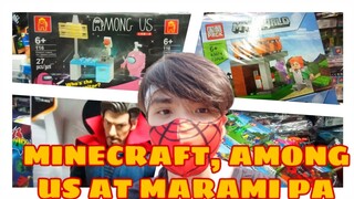 FAKE LEGO SETS NG AMONG US AT MINECRAFT ANDAMI | ARKEYEL CHANNEL