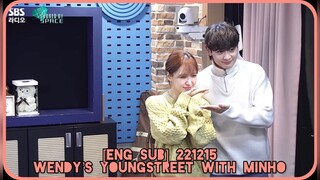 [ENG SUB] 221215 Wendy’s Youngstreet with SHINee Minho