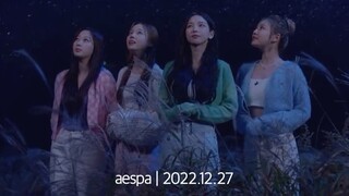 20221226 LDF Original Series - aespa 'Melody of the stars' Promo Ads