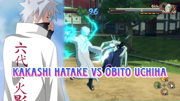 KAKASHI HATAKE VS OBITO UCHIHA