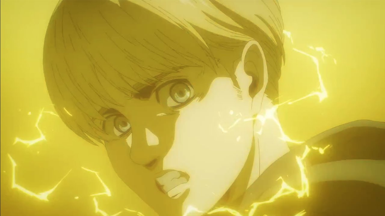 Armin Transforms Into Colossal Titan Wipes Out In Attack On Titan Season 4 Episode 7 Eng Sub Bilibili