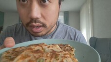 ASMR EATING SOUNDS - CHINESE SCALLION PANCAKES