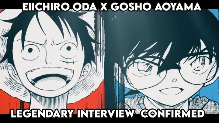 GOSHO AOYAMA (Detective Conan) x EIICHIRO ODA (One Piece) PV ENG version 🇬🇧