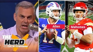 The Herd | Colin Cowherd says Josh Allen vs Patrick Mahomes is the best rivalry in football