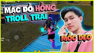 [Garena Free Fire] Mặc Bộ Đá Bóng Hồng Thành Mốc Troll Trai |Thành Mốc