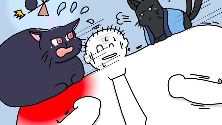 和纱猫减肥记④【蔚蓝档案小动画】