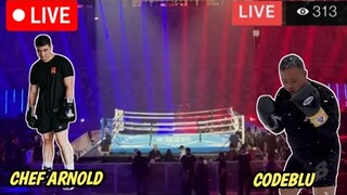 🔴LIVE CHEF ARNOLD VS CODEBLU BOXING || FULL PERTANDINGAN BOXING CHEF ARNOLD VS CODEBLU