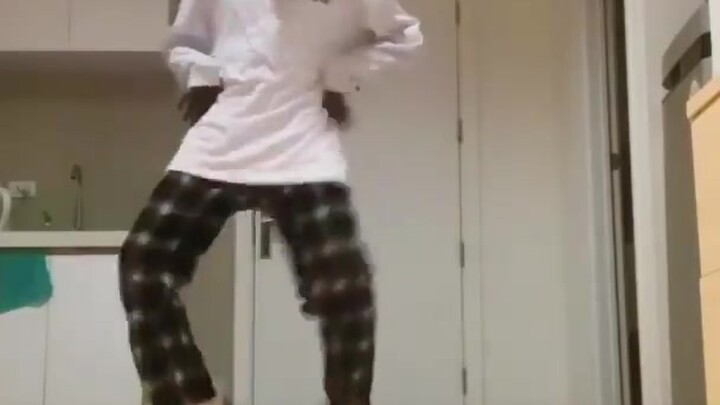 Bouboo dances at home, moves with ease