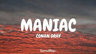 Conan Gray - Maniac (Lyrics)