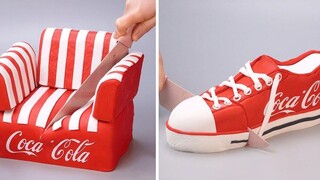 ไอเดียตกแต่งเค้กช็อกโกแลตโคคาโคล่าตามใจชอบ วิธีทำเค้ก Fondant สูตรไอเดีย