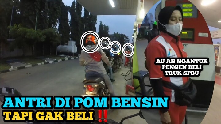 BIKIN KES4L PEGAWAI SPBU - LIHAT REAKSINYA ⁉️