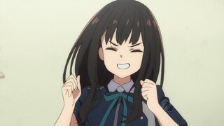 "Takina is so cute, gradually turning into a thousand bunches~"