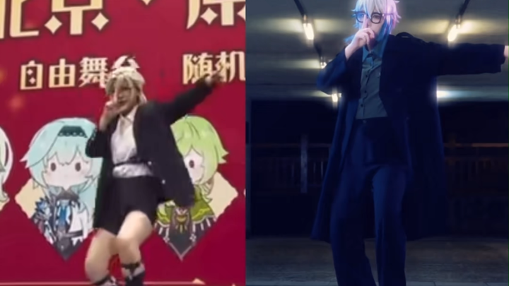 Before and after comparison of dancing Overdose for a year