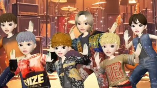 咱也是和AI互动上了，舞蹈挑战with动漫RIIZE