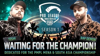 Theme Song for South Asian teams in PMPL | Waiting for the Champion