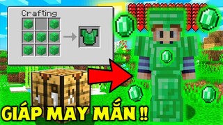 THỬ THÁCH SINH TỒN TRONG THẾ GIỚI TOÀN LÀ GIÁP TRONG MINECRAFT #21 *GIÁP ZOMBIE VÀ GIÁP MAY MẮN*