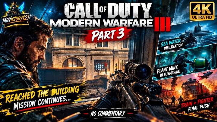 WE'RE TRAPPED IN THE CITY! 🔥 CALL OF DUTY MODERN WARFARE 3 | Part 3 | 4K NO COMMENTARY