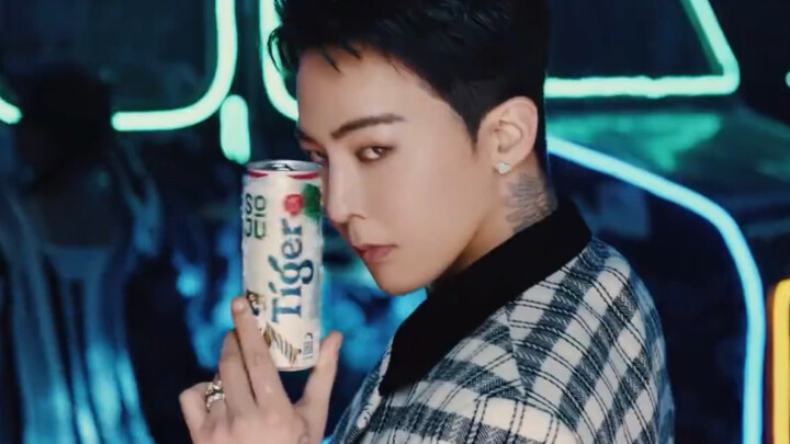 【G-Dragon】Quảng cáo chính thức của bia Tiger được công bố, wow! Phong độ đỉnh thật đấy!