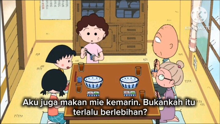chibi maruko chan - makan siang di rumahku part 1