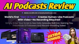 AIPodcasts Review: AI-Generated Podcasts Are the Fast-Track to Massive Profits