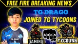 TG DRAGO Joined TG Tycoons after TG Ansh Left | Total Gaming esports new Controversy | Breaking News