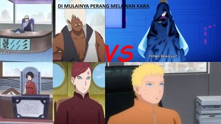 PARA KAGE PANIK !!! Di mulainya Perang melawan kara yang berujung pada Perang Dunia Shinobi ke 5