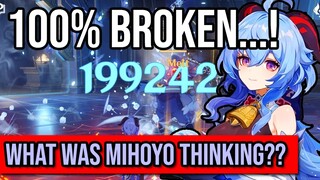 What was Mihoyo Thinking?! GanYu C0 Showcase, Build, and More! Genshin Impact