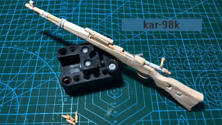 [DIY]Membuat model A 98K menggunakan batang kayu