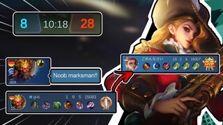 Funny Monkey Teammate Blaming The Marksman | Mobile Legends