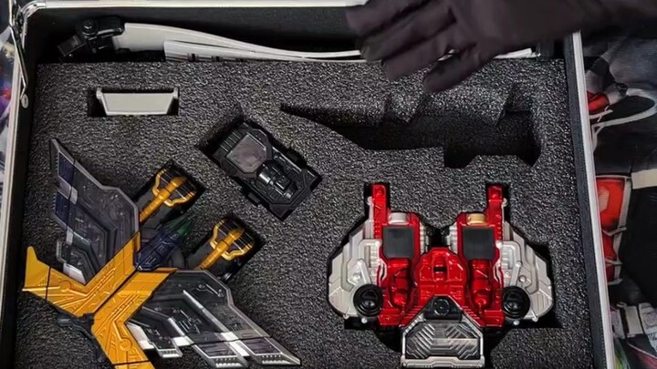 Kamen Rider W Sabuk Pengendara Ganda + Taring Elang Ekstrim + Kotak Penyimpanan Memori Taring Dinosa