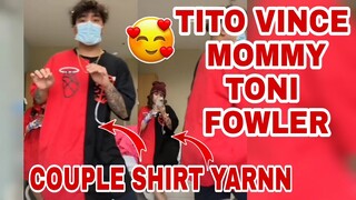 TITO VINCE | MOMMY TONI FOWLER | COUPLE SHIRT | TIKTOK