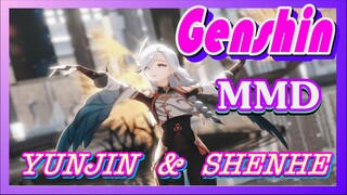 [Genshin, MMD] Để Cô Ấy Nhảy Lên Câu Chuyện Của Bạn, Yunjin & Shenhe