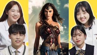 Korean Teens React To Sexy and Cool Female Heros!