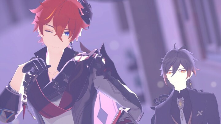 [Genshin Impact MMD] Mr. Zhong said I should come and see too?♥[Children Tartaglia]'s Sting