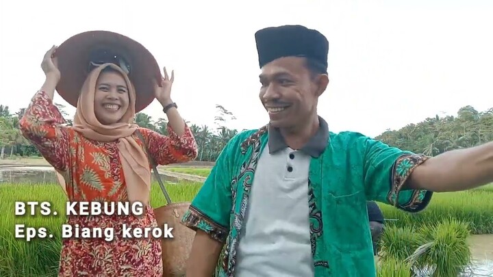 BTS, KEBUNG becek becekan lagi di sawah