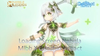 Loading Screen Nahida Mlbb X Genshin Impact by Gumihou