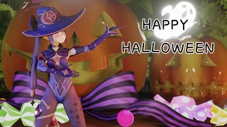 [Genshin x MMD x Blender] HAPPY HALLOWEEN