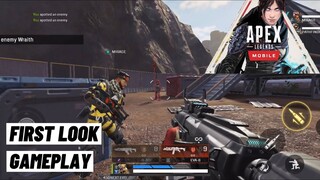 APEX Legends Mobile Gameplay First Look iPhone X iOS Performance 60 FPS