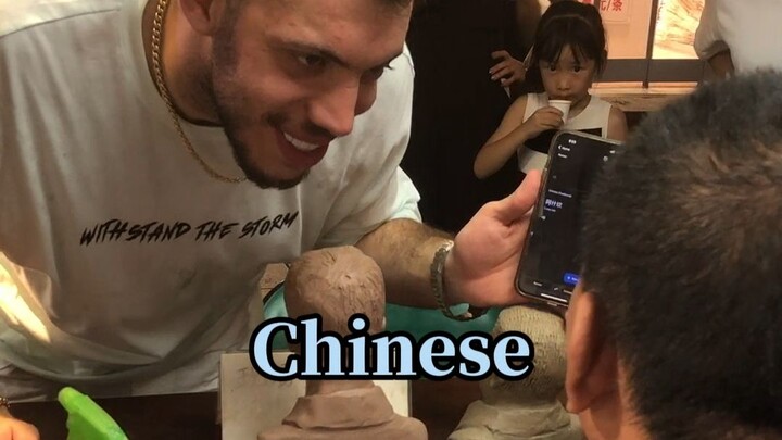 China’s intangible cultural heritage clay sculpture amazes foreigners!