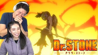 MASKED WARRIOR! | DR. STONE EPISODE 13 REACTION!