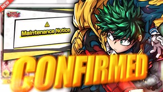 *NEW* MAINTENANCE!!! NEW UR IN 2 DAYS WITH EVENT (My Hero Academia: Ultra Impact)