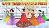 PART10 Cara ubah warna gradasi dress sakura school simulator | game viral