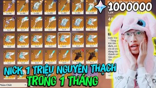 REVIEW NICK GENSHIN IMPACT NẠP HƠN 1 TRIỆU NGUYÊN THẠCH TRONG 1 THÁNG AYAKA KAZUHA KLEE C6 CÓ GÌ HOT