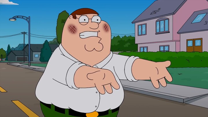 Rohmer and Pitt's fight caused a nuclear leak and accidentally turned into a green-skinned Superman!