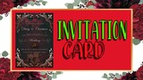 How to make a invitation card in PHOTOSHOP CS6