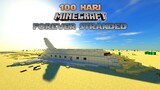 100 Hari Di Minecraft Forever Stranded (Part 1)